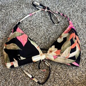 Ripcurl Floral Halter Bikini Top